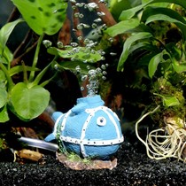 Small fish tank aquarium household small mini silent oxygen pump bubble stone air plate oxygen ornaments oxygen pump accessories