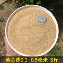 Golden Sand South America Three lakes rat fish bottom sand fish tank Grass tank Land and water landscaping Makeup sand Natural Fine River sand Water grass sand