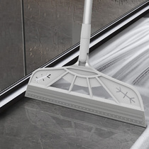 Magic broom broom household bathroom water artifact scraping mopping dual-purpose scraping silicone wiper sweeping
