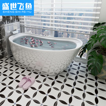 Foshan tile Nordic tiles 300X300 Bathroom Kitchen toilet non-slip floor tiles balcony floor tiles