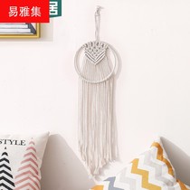 Bohemia cotton rope woven tapestry dream net tapestry hanging wedding decoration girlfriends gift