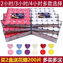 KTV candle smoking western food Sun smoke smell bedroom white candle White birthday teapot heart aromatherapy