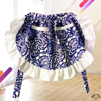 Cute kitchen Japanese Japanese short summer summer half apron waitress half fashion beautiful work