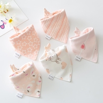 Saliva Towels Baby Summer Thin summer Triangle Towel Baby Boy Handsome Gas Waterproof Scarves Ladys Princess Purse