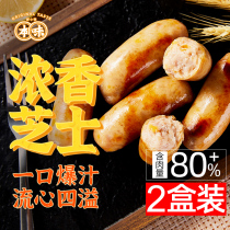 This flavor fresh cheese flavor roasted sausage volcanic stone authentic Taiwanese sausage