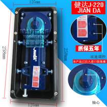 JIANDA JIANDA floor spring J-220 aluminum alloy frameless glass door hydraulic cushion Spring Factory Direct