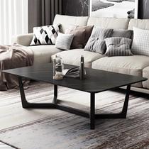 Minimalist square tea table minimalist living-room small family-style tea table modern TV cabinet Composition Home Tea Table Suit