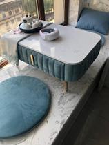 Floating Window Small Table Bedroom Sitting Tatami Tea Table Day Style Dwarf Table Small Tea Table Porch a few marble Nordics
