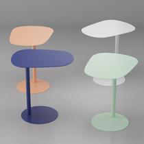 Danish designer sofa edge a few colorful ins tea table sofa side table milk tea shop profiled color small corner a few