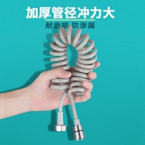 Toilet flush spray gun hose toilet mate spray gun one in two exit angle valve telescopic shower nozzle pipe net