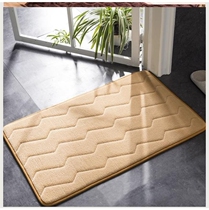  Bathroom foot stepping Toilet carpet Non-slip machine Bath room absorbent mat Toilet doormat Household door mat