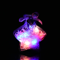 LED lamp wishing bottle luminous Lucky Star glass wooden cork bottle creative bottle ornaments bottle flower drum Star bottle