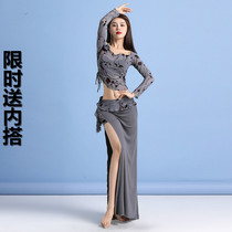 2021 autumn and winter New belly dance Gong suit Oriental dance fashion sexy dress beginner belly dance set