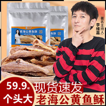 Old Haigongs Yellow Fish Crisp Old Haigongs Small Yellow Fish Crisp Old Haigongs Crispy small Yellow fish Crisp Fish Hefeng