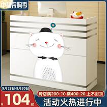 Cash register shop small simple modern commercial bar table beauty salon reception front desk clothing store collection counter