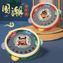 The national boom baby tambourine 3 Orff hand bell 6 months old newborn baby 0-1 year old educational early education toy