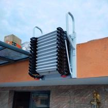 Indoor and outdoor wall Wall Wall folding ladder telescopic ladder household platform staircase shrink ladder Villa small stretch staircase