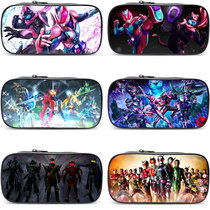 Shf Kamen Rider Pen Bag revice When Wang Pupil Stationery Case Large Capacity Cartoon Children Pencil Case Male