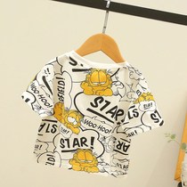 Children full of short sleeved T - shirts baby 2021 - 5 boys and girls in summer 2021