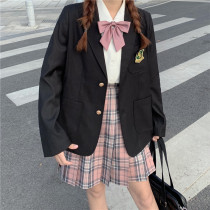 2021 new Japanese college JK uniform suit loose all-match suit student long-sleeved top jacket female spring and autumn