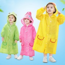 Childrens raincoat 1-3 years old kindergarten boys and girls baby raincoat Primary school children waterproof thick raincoat