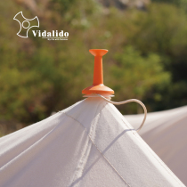 vidalido outdoor canopy tent support Rod Lightning protection plastic cap camping lightning rod cap camping tent accessories