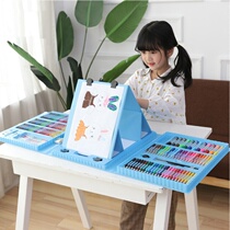 Children's Painting Tool Set Advanced Professional 150 Pieces Small Artist Painting Art Gift Box Painting Book Kindergarten
