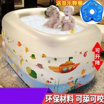 Constant temperature roof simple fence children baby inflatable swimming pool water utility commercial mother and child swimming pool fishing
