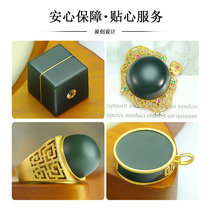 (Beard Brother Jewelry) Hetian Jade original design pendant pendant live broadcast special photo is invalid