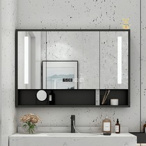 Bathroom Bathroom mirror cabinet Mirror box Wall-mounted toilet Toilet mirror cabinet with shelf Wall-mounted separate mirror box cabinet