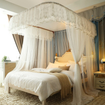 Princess Wind Rail Mosquito Nets Home Bedrooms 2022 New Advanced U Type Crypto Thickened Retractable Bracket Plus Coarse