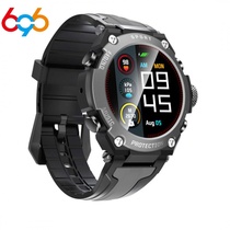 New DK10 smart Bluetooth call heart rate blood pressure monitoring step meter outdoor waterproof full touch large screen watch