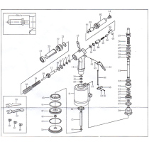 Ruiyi 5045 pneumatic nail gun riveter accessories parts are not used to shoot accessories are not