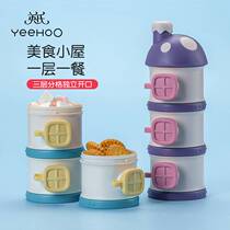 Yingshi milk powder box portable out milk powder sub-package baby infant food supplementary rice noodle large-capacity storage jar
