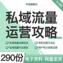 Private Domain Traffic Operations Attack Confluence User Portrait Private Domain Traffic Industry Report Operation Gameplay Rectangle Operation Methodology User Points System Operation How To Do User Drainage