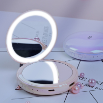 Yeelight easy to portable light makeup mirror travel travel charging treasure warm baby with light double-sided mirror