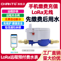 Wireless remote intelligent water meter remote meter reading prepaid rental housing community home LoRa Internet of things water meter