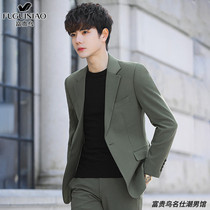 Rich bird light cooked wind new suit mens suit thin business casual commuter jacket Korean version of the trend suit men