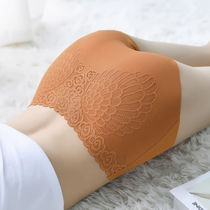 Rolise Official Flagship Store Underwear Lady Ice Silk Unscratched Waist Lace Sexy Antibacterial Naked Sensation Summer Freight Insurance