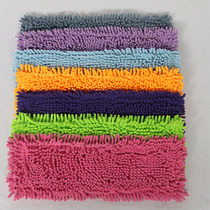 Chenille flat mop large replacement cloth dust push head household cloth cover Mop Mop Mop Mop Mop suction does not lose hair