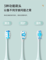 Fairywill teeth P80 electric toothbrush head 2 sets