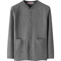 -The sweatshirt for the elderly mens cotton jersey is padded with a pure thickness of 0051 people 01 large cotton codes 0-of-the-01-old