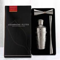 Yaodian 304 stainless steel shaker Japanese shaker pot Three-stage engraved shaker Bar shaker tool