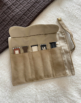 PAPI new minimalist canvas strap containing iwatch travel multifunction digital accessories Containing Finishing Bag
