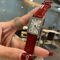 Sweet selection Goddess series ~ Elegant temperament Red Dzhovina automatic mechanical watch with diamonds quartz