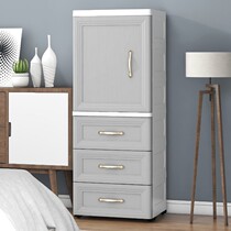 40 wide open door slit storage cabinet kitchen drawer type locker refrigerator narrow side cabinet bedroom bathroom wardrobe
