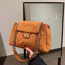 Recommended ~ DRCO French leather wool stray stray bag fashion single shoulder bag