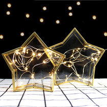 Origami Star Wishing Bottle Starry Night Light Glass Bottle Lucky Star Drifting Bottle Boyfriend Valentines Day Birthday Gift