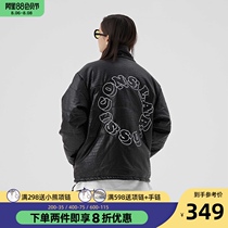 ICONSLAB joint SSUR PLUS spring new crocodile pattern cotton clothing couple men and women tide brand thickened jacket