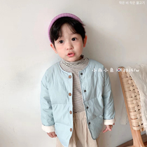 Xiaoyu Xiaoyu fish liner childrens light clothing winter new Korean men and women baby warm vest